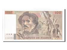 France, 100 Francs, 100 F 1978-1995 ''Delacroix'', 1995, KM #154h, AU(55-58),...