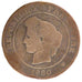 III ème République, 5 Centimes Cérès