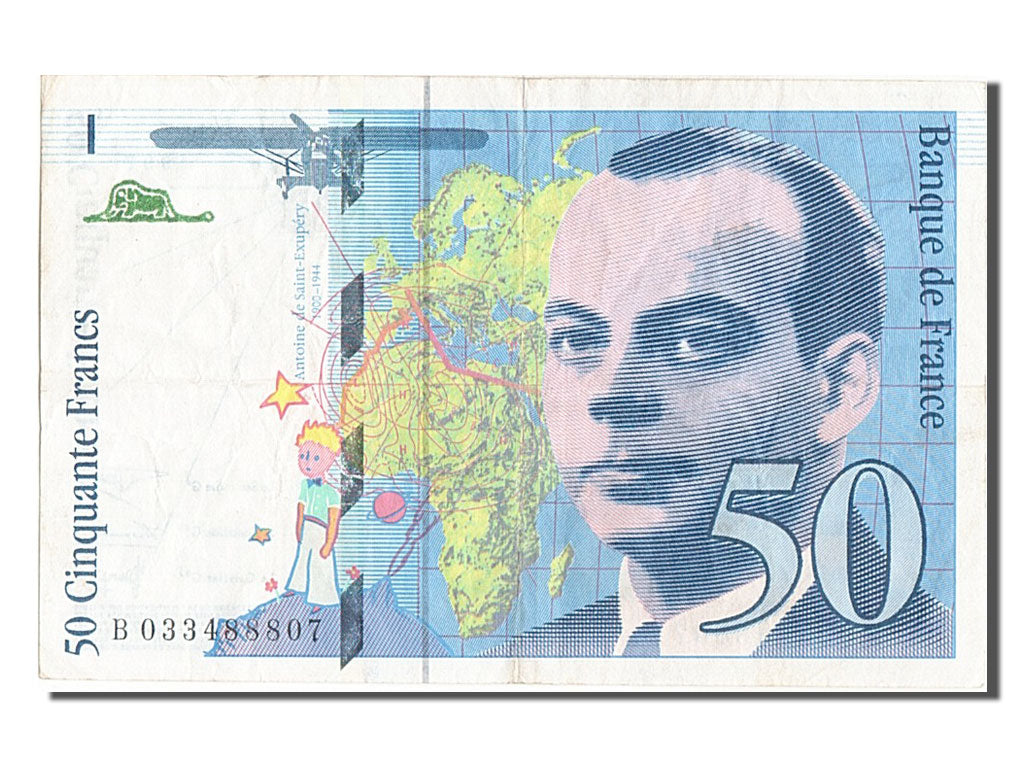 50 Francs type Saint-Exupéry