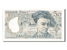 France, 50 Francs, 50 F 1976-1992 ''Quentin de La Tour'', 1987, KM #152c,...