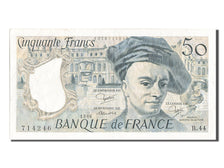France, 50 Francs, 50 F 1976-1992 ''Quentin de La Tour'', 1986, KM #152b,...