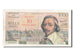 Banknote, France, 10 Nouveaux Francs on 1000 Francs, 1955-1959 Overprinted with