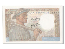 Francia, 10 Francs, 10 F 1941-1949 ''Mineur'', 1943, KM:99d, 1943-09-09, FDS,...