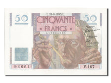 Banknote, France, 50 Francs, 50 F 1946-1951 ''Le Verrier'', 1950, 1950-08-24