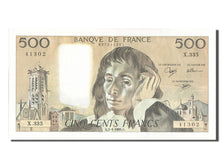 Banknote, France, 500 Francs, 500 F 1968-1993 ''Pascal'', 1991, 1991-01-03