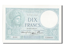 Banconote, Francia, 10 Francs, 10 F 1916-1942 ''Minerve'', 1941, 1941-01-16