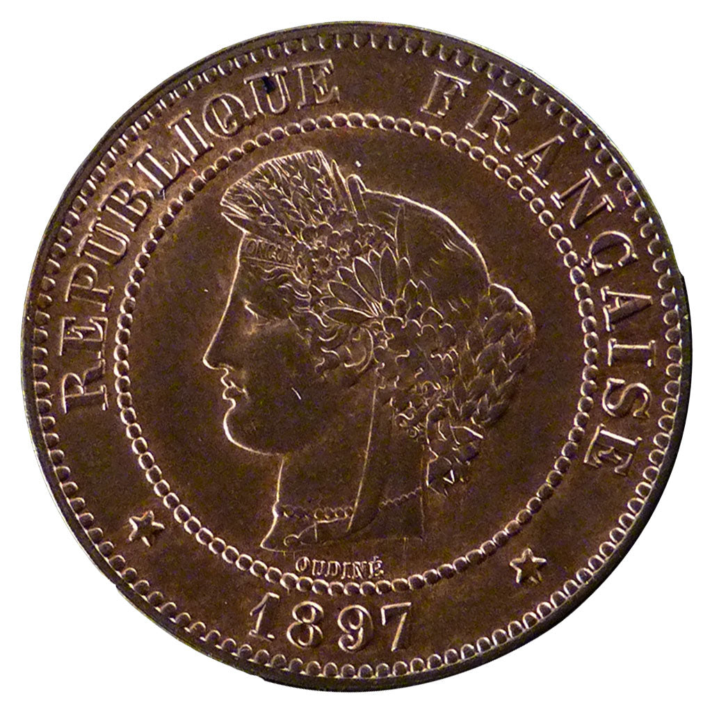III ème République, 5 Centimes Cérès