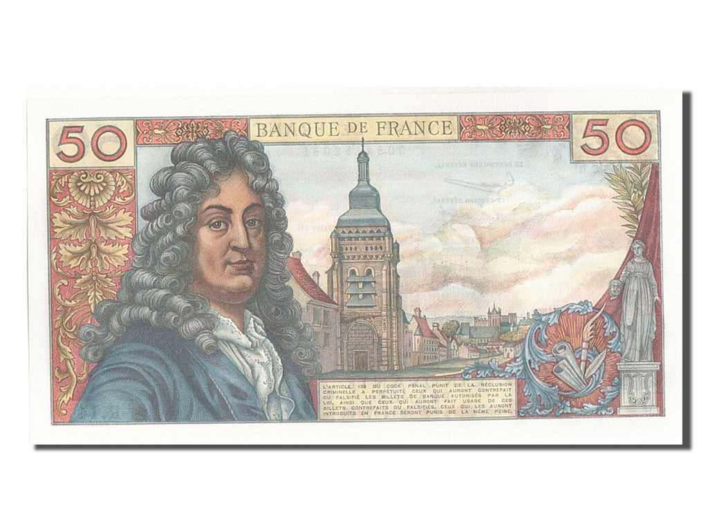 France, 50 Francs, 50 F 1962-1976 ''Racine'', 1962, KM #148a, 1962-06-07,...