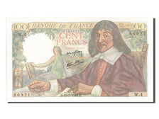 France, 100 Francs, 100 F 1942-1944 ''Descartes'', 1942, KM #101a, 1942-05-15,..