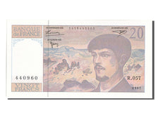 France, 20 Francs, 20 F 1980-1997 ''Debussy'', 1997, KM #151i, UNC(65-70),...