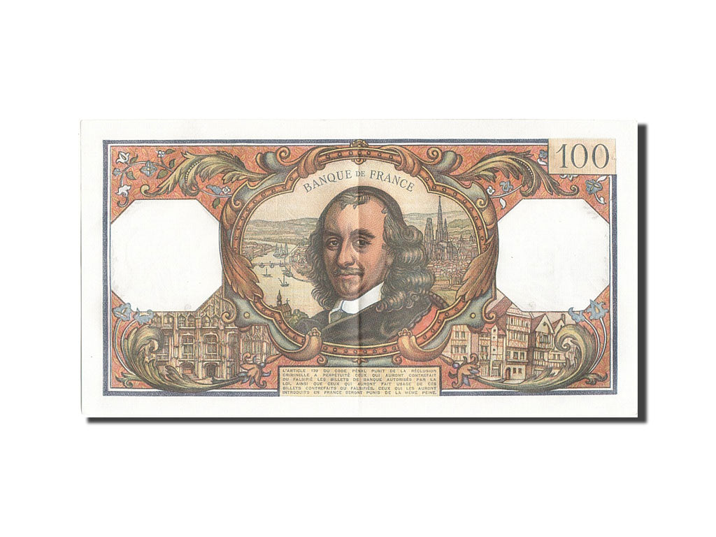 Billet, France, 100 Francs, 100 F 1964-1979 ''Corneille'', 1969, 1969-06-05