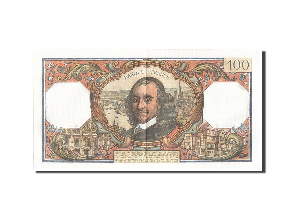 Billete, Francia, 100 Francs, 100 F 1964-1979 ''Corneille'', 1969, 1969-06-05