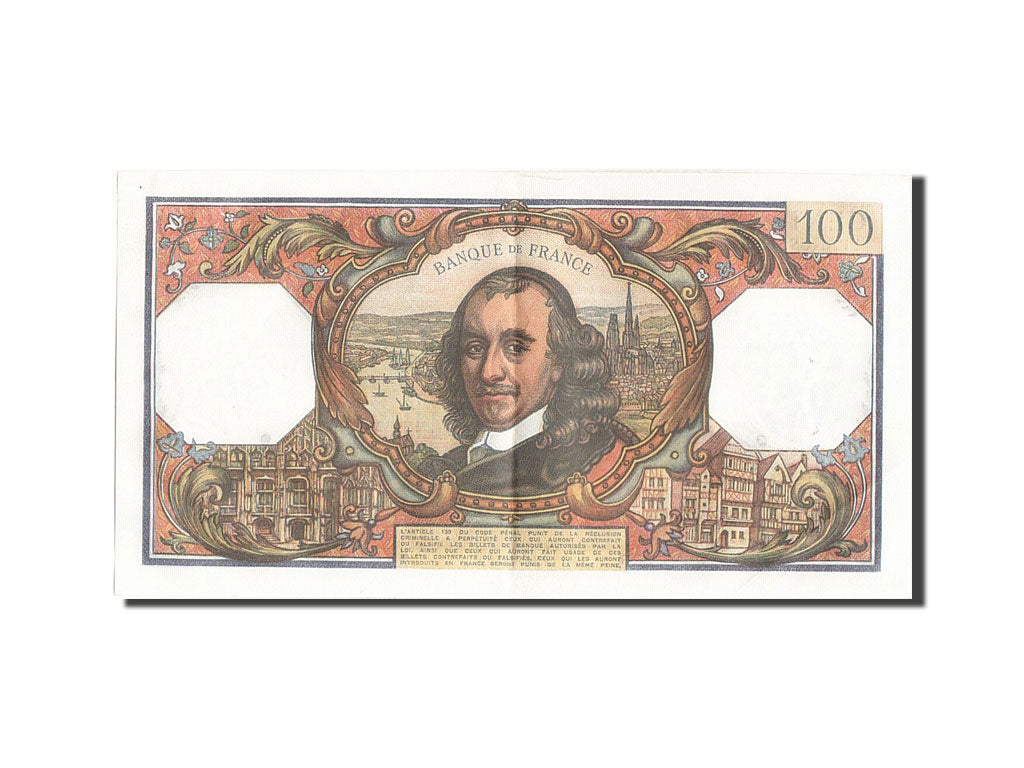 Billete, Francia, 100 Francs, 100 F 1964-1979 ''Corneille'', 1969, 1969-04-03