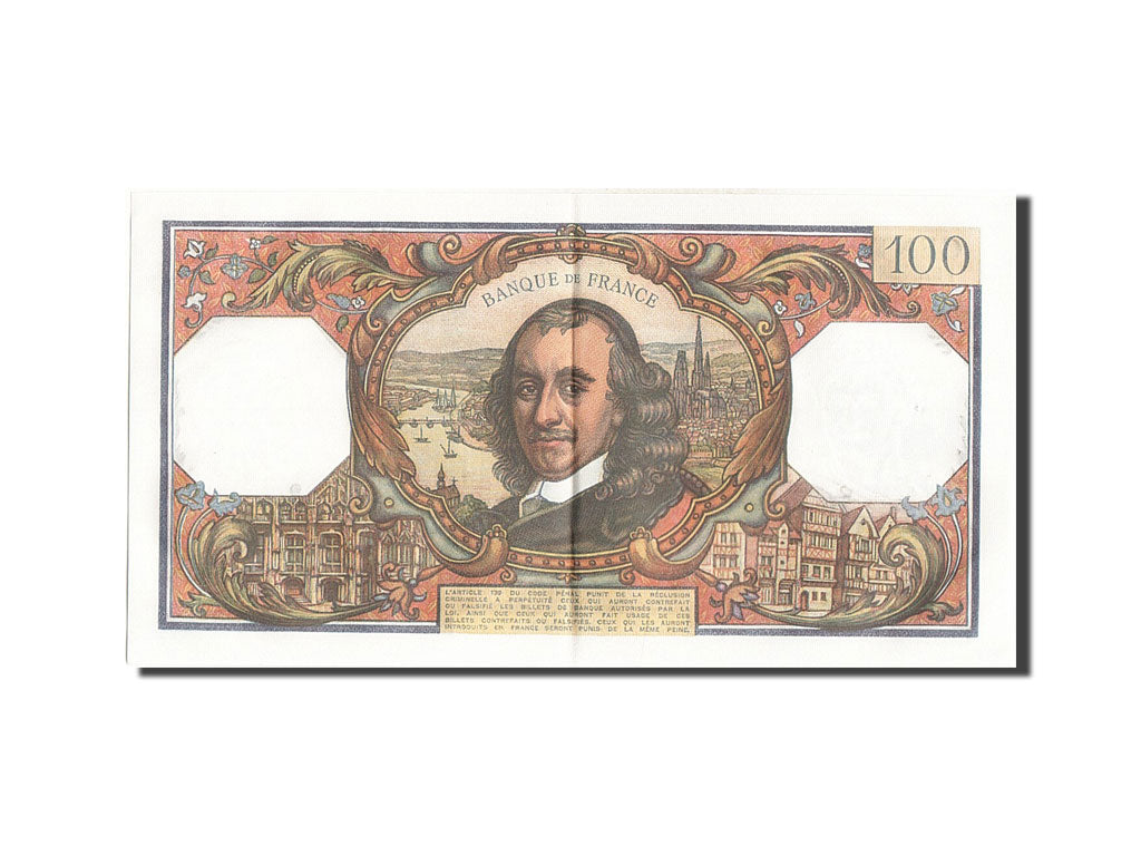 Billete, Francia, 100 Francs, 100 F 1964-1979 ''Corneille'', 1969, 1969-04-03