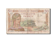 Banknote, France, 50 Francs, 50 F 1934-1940 ''Cérès'', 1936, 1936-05-07