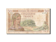 Banknot, Francja, 50 Francs, Cérès, 1935, 1935-10-17, VF(20-25)