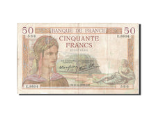 Biljet, Frankrijk, 50 Francs, 50 F 1934-1940 ''Cérès'', 1938, 1938-10-06, TB