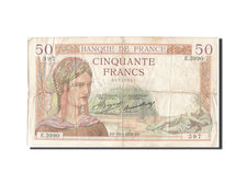 Banknote, France, 50 Francs, 50 F 1934-1940 ''Cérès'', 1936, 1936-03-19