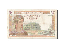 Geldschein, Frankreich, 50 Francs, 50 F 1934-1940 ''Cérès'', 1935, 1935-05-16