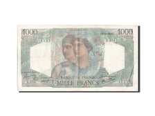 Francia, 1000 Francs, 1 000 F 1945-1950 ''Minerve et Hercule'', 1946, KM:130a...