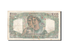 France, 1000 Francs, 1 000 F 1945-1950 ''Minerve et Hercule'', 1948, KM #130b,..