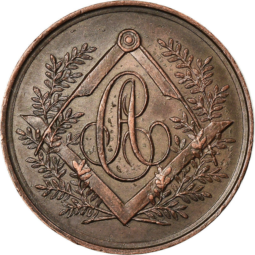 Francja, Token, Masoneria, Loge de la Clémente Amitié, 1806, Gayrard