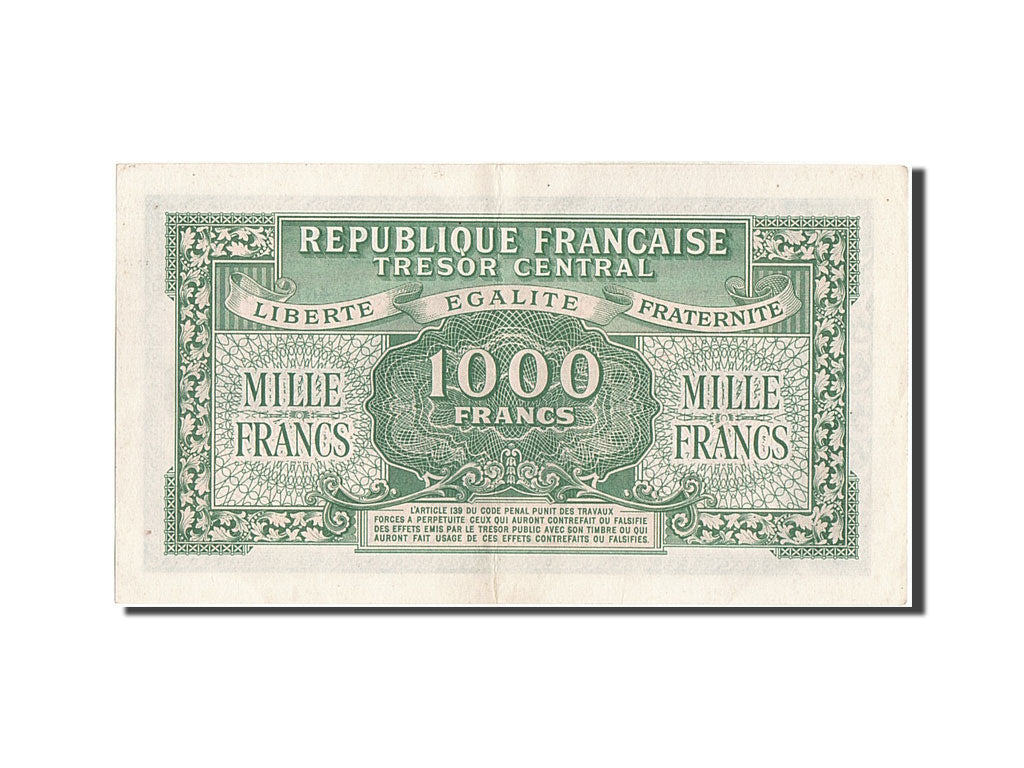 1000 Francs type Marianne