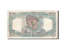 France, 1000 Francs, 1 000 F 1945-1950 ''Minerve et Hercule'', 1945, KM #130a,..