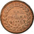Moneta, Francja, Dupré, Decime, 1797, Strasbourg, F(12-15), Bronze, Gadoury:187