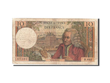 Geldschein, Frankreich, 10 Francs, 10 F 1963-1973 ''Voltaire'', 1971