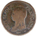 FRANCE, Dupré, 1 Décime, 1799, Strasbourg, VF(20-25), Bronze, Gadoury #187, 19..