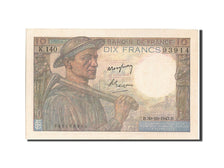 Biljet, Frankrijk, 10 Francs, 10 F 1941-1949 ''Mineur'', 1947, 1947-10-30, SUP