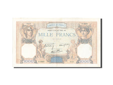 France, 1000 Francs, 1 000 F 1927-1940 ''Cérès et Mercure'', 1940, KM #90c, 1...