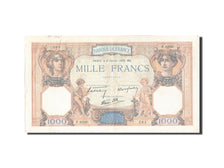 Billete, Francia, 1000 Francs, 1 000 F 1927-1940 ''Cérès et Mercure'', 1939