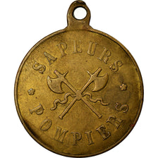 France, Medal, Sapeurs Pompiers, Commune de Octeville, AU(50-53), Copper