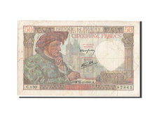 France, 50 Francs, 50 F 1940-1942 ''Jacques Coeur'', 1941, KM #93, 1941-11-20,..