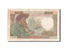 France, 50 Francs, 50 F 1940-1942 ''Jacques Coeur'', 1941, KM #93, 1941-04-24,..
