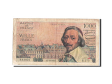 France, 1000 Francs, 1 000 F 1953-1957 ''Richelieu'', 1956, KM #134a,...