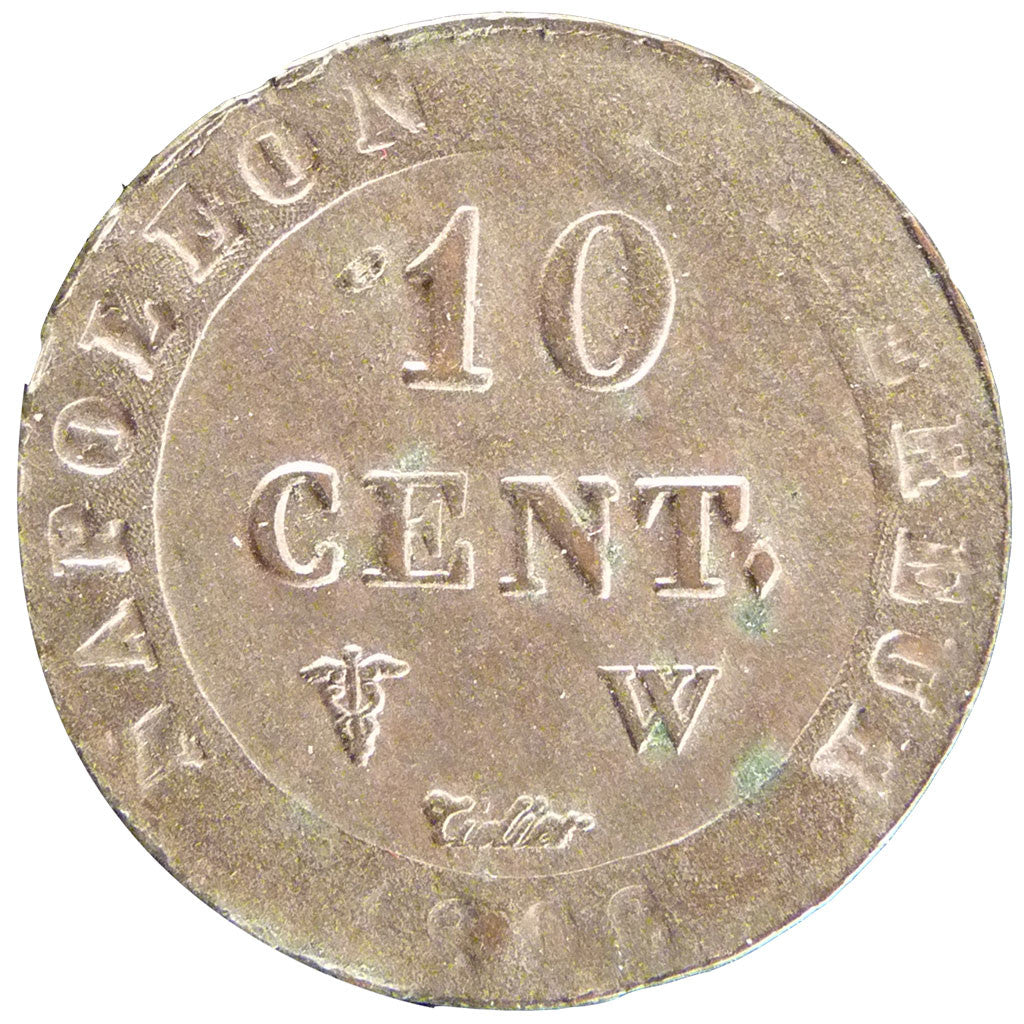 Coin, France, Napoléon I, 10 Centimes, 1808, Lille, AU(55-58), Billon