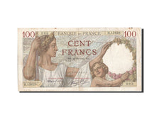 Banknot, Francja, 100 Francs, Sully, 1940, 1940-10-24, VF(20-25), Fayette:26.39