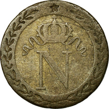 Münze, Frankreich, Napoléon I, 10 Centimes, 1809, Rouen, S+, Billon