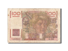 France, 100 Francs, 100 F 1945-1954 ''Jeune Paysan'', 1948, KM #128b,...
