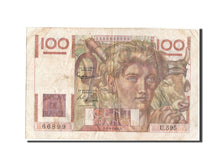 France, 100 Francs, 100 F 1945-1954 ''Jeune Paysan'', 1954, KM #128e,...