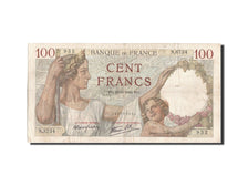 Biljet, Frankrijk, 100 Francs, 100 F 1939-1942 ''Sully'', 1940, 1940-01-25, TB