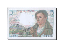 Banknote, France, 5 Francs, 5 F 1943-1947 ''Berger'', 1943, 1943-07-22
