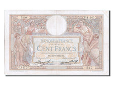 Banknote, France, 100 Francs, 100 F 1908-1939 ''Luc Olivier Merson'', 1933