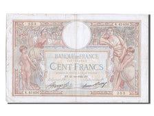 France, 100 Francs, 100 F 1908-1939 ''Luc Olivier Merson'', 1933, KM #78c,...