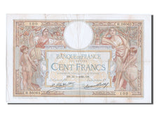 France, 100 Francs, 100 F 1908-1939 ''Luc Olivier Merson'', 1930, KM #78b,...