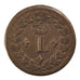 Münze, Frankreich, Louis XVIII, Decime, 1814, Strasbourg, VZ, Bronze