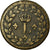 Munten, Frankrijk, Louis XVIII, Decime, 1814, Strasbourg, ZF, Bronze